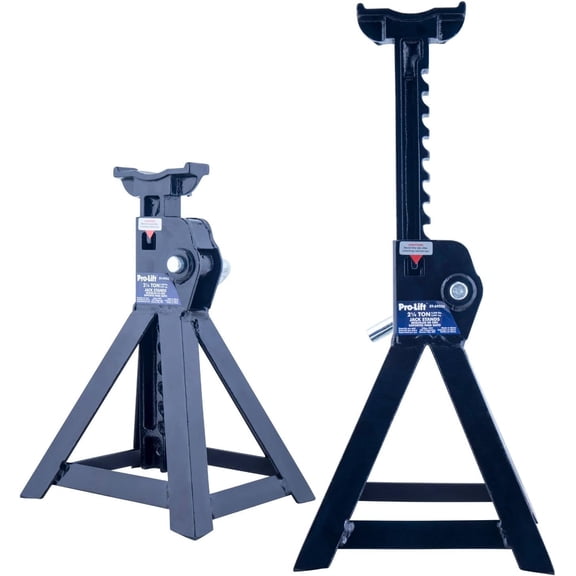 Pro-Lift ST-6922 2-1/4 Ton Jack Stands - Sturdy Steel Construction for Auto, Truck, Farm and Shop Use
