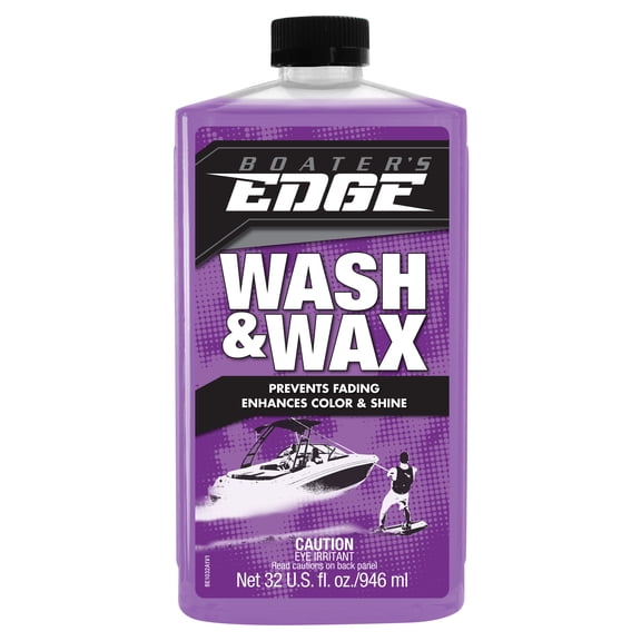 Wash & Wax – One-Step Marine Cleaner & Wax Sealer