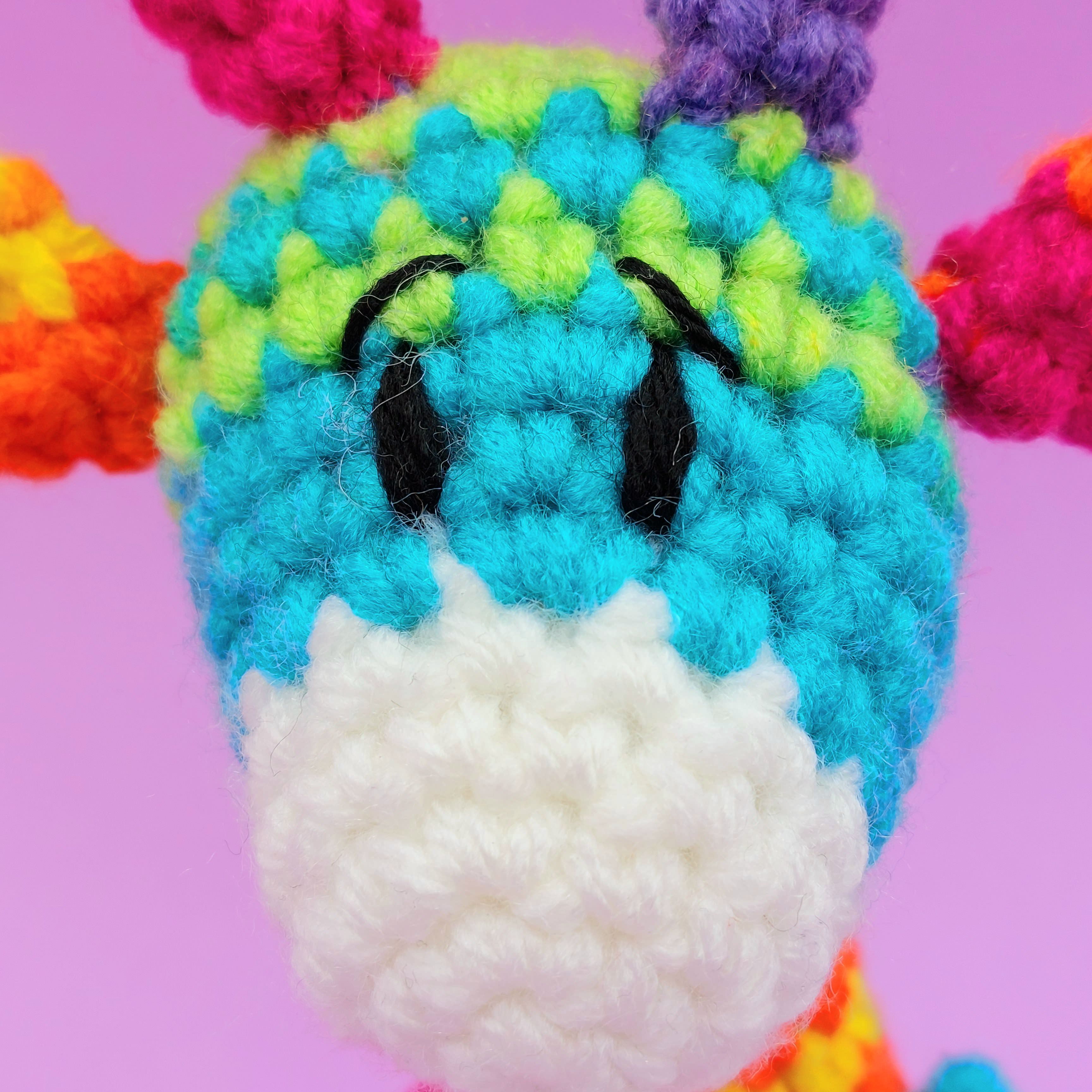 Crochet Kit Baby Sherbet the Rainbow Giraffe