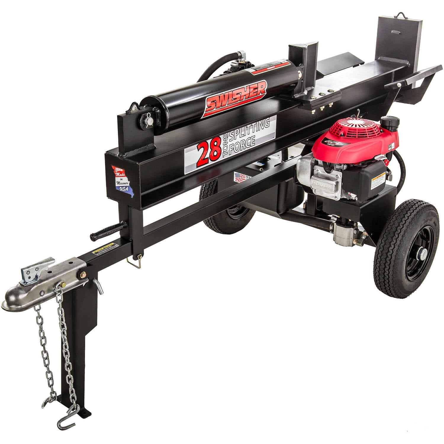 Swisher 5.1HP Honda 28 Ton Direct Drive Log Splitter by Swisher Acquisition, Inc