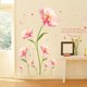 thumbnail image 5 of Calcomanía de pared JAMW flores mariposas PVC decoración, 5 of 5