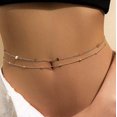 thumbnail image 1 of Bead Waist Chain Sequin Belly Chains Layered Beach Waist Jewelry Accessories For Women Girls Gold, 1 of 3