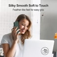 thumbnail image 6 of Silicone Case Compatible with Samsung Galaxy S23 5G, Full Body Silky Soft Touch Phone Case with Camera Protection, Shockproof Cover with Microfiber Lining, Green, 6 of 8