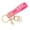 Pink, variant on Key Fob Keychain Wristlet National Embroidered Car Key Chain Holder Handmade Fabric Key Fobs Wristband for Women