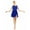 Royal Blue, variant on YONGHS Women Lyrical Modern Dance Costume Ice Skating Ballet Leotard Dress XS-3XL Black M