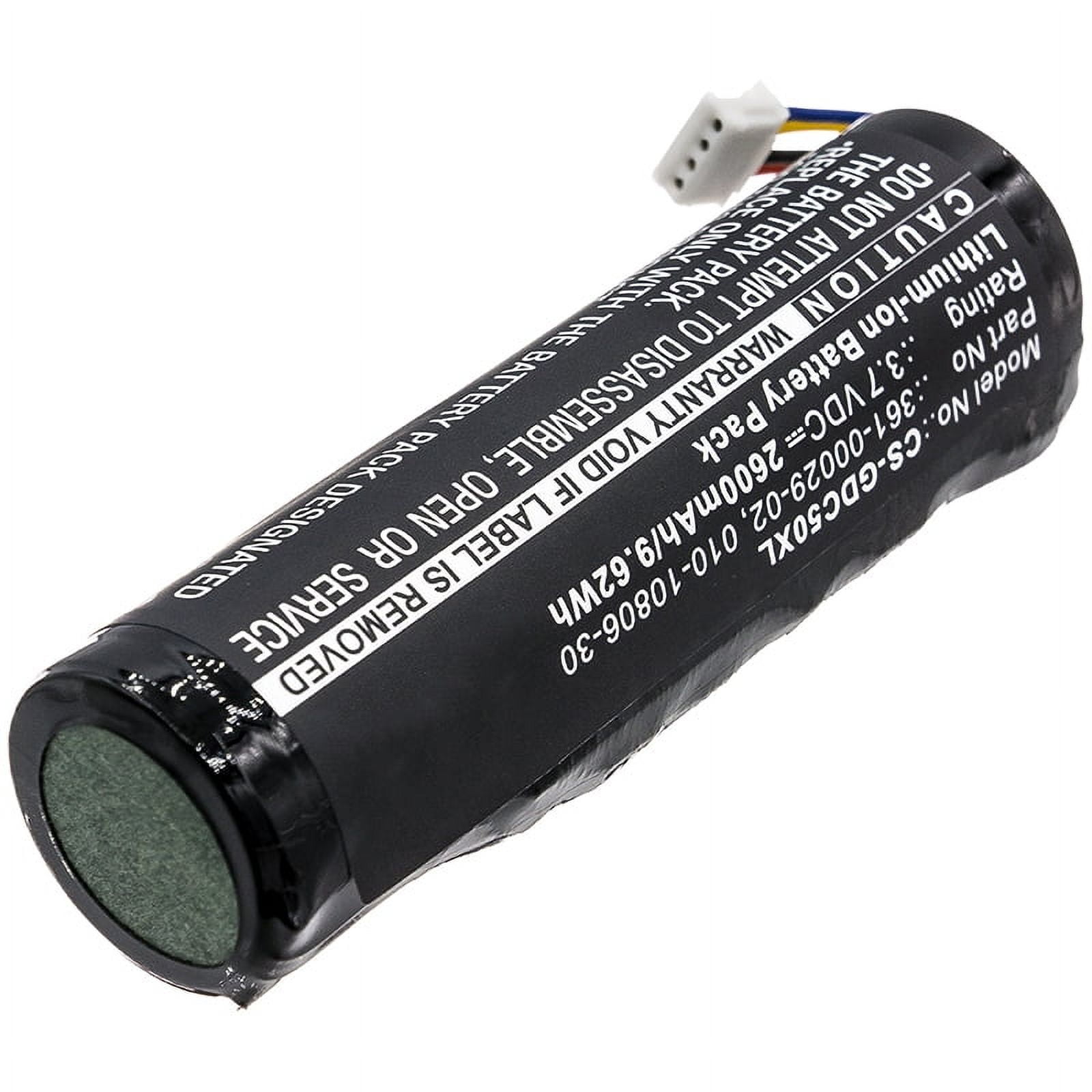 Replacement Battery for Garmin TT 10 training device,TT10,TT10 Dog Device,TT10 GPS Dog Tracking Collar,TT15 GPS Dog Tracking Collar,3.7V/2600mAh