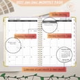 thumbnail image 2 of CTCMSP 2027 Planner Weekly Monthly Planner Calendar Notebook(Jan-Dec.2027,6.3"x8.5")Hardcover Daily Agenda Planner 2027 for Office,Home,Schedule,Academic Supplies, 2 of 7
