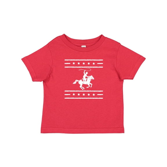 Inktastic Cowboy Silhouette Team Roping Rodeo Boys or Girls Baby T-Shirt