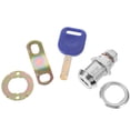 thumbnail image 4 of CRAFTHROU 1Set Solid Metal File Cabinet Lock with Key for Home Security and Drawer Safety, 4 of 6