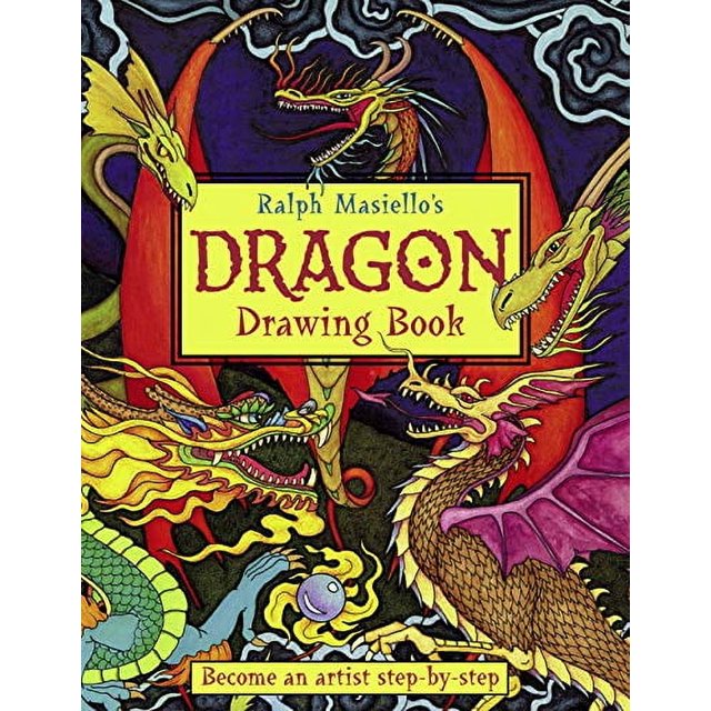 Libro de dibujo de dragones de Ralph Masiello (tapa blanda) de segunda mano por Ralph Masiello