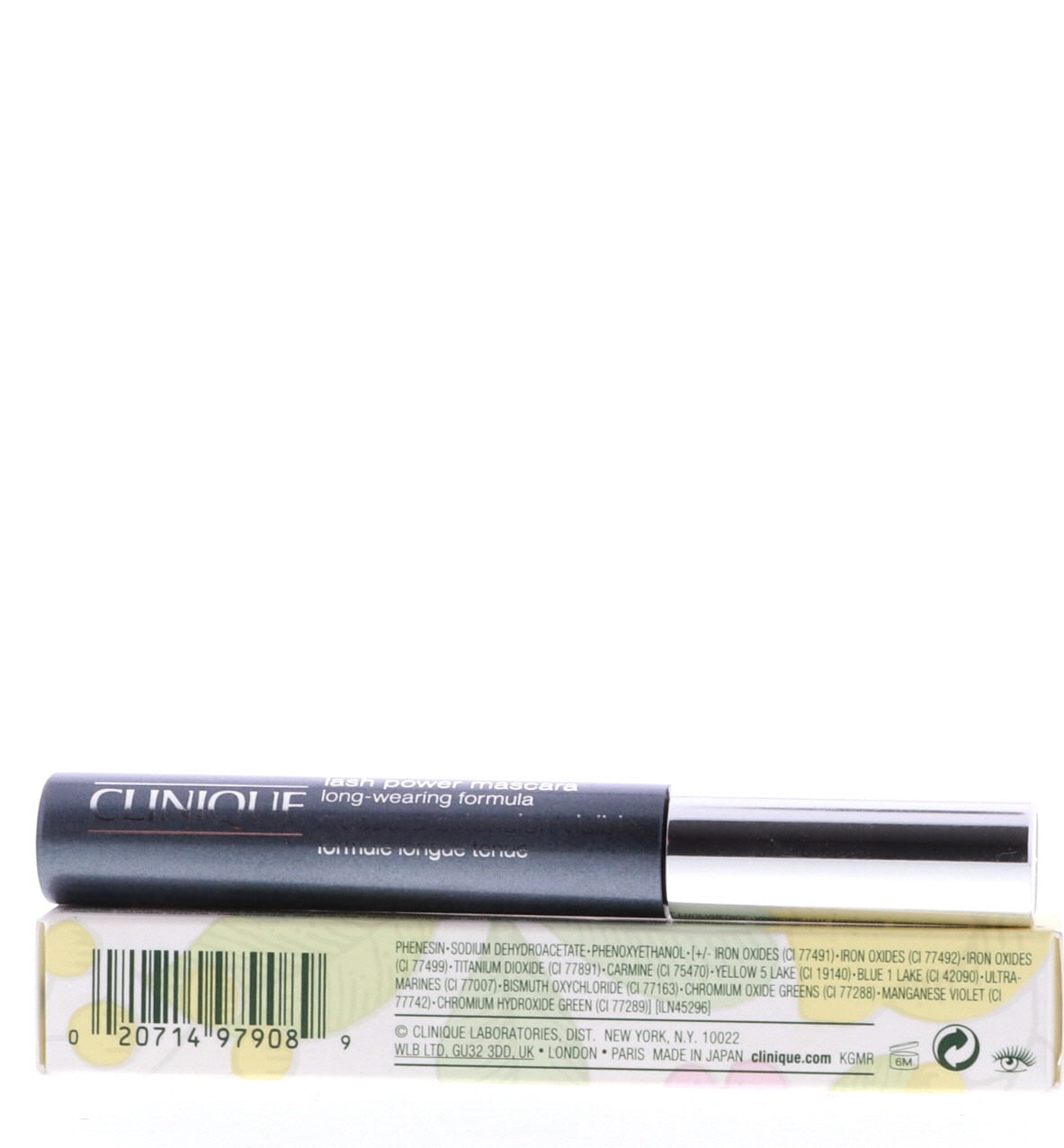 Clinique Lash Power Mascara Long-Wearing Formula, 01 Black Onyx, 0.21 oz