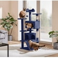 thumbnail image 2 of Torre de rascador para gatos de 138 cm YAHEETECH, 2 of 7