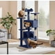 thumbnail image 2 of Torre de rascador para gatos de 138 cm YAHEETECH, 2 of 7