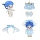 thumbnail image 5 of Vogacara Conjunto de muñecos bonitos de 20cm, figuras de peluche de dibujos animados de simulación, diadema, vestido, muñeco de juguete de Muñecas y casas de muñecas, 5 of 6
