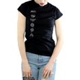 thumbnail image 3 of La Ligue des Justiciers T-Shirt en Coton pour Femmes à Logo Pulvérisé, 3 of 5