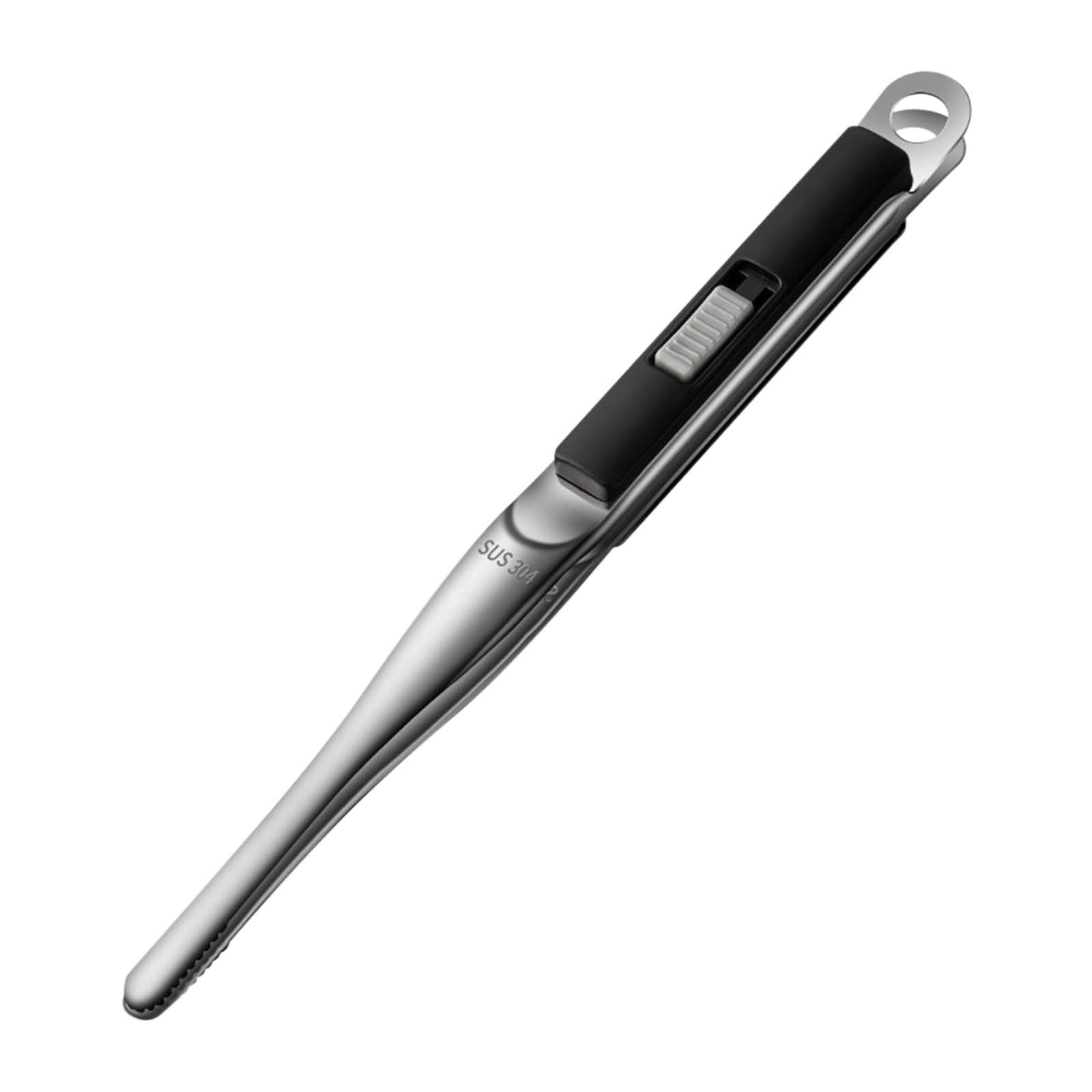 Lot De 4 Pinces Cuisine Inox 30,5 Cm – Pinces Barbecue Et Cuisine Avec Poignée Silicone Antidérapante Et Anti-brûlure