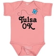 thumbnail image 3 of Inktastic Tulsa Oklahoma Butterfly Boys or Girls Baby Bodysuit, 3 of 5