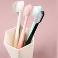thumbnail image 4 of Manual Toothbrush 10Pcs/Set Toothbrush Adult Family Pack Household Toothbrush Soft With Protective Cover Tools Toothbrush Sets For Adults Kids Travel, Manual Toothbrushes for Women, 4 of 8