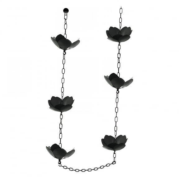 ACDANC Rain Chain Decorative Rainwater Catcher Rain Chimes