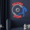thumbnail image 3 of Glowneon Record Studio Neon Sign, Music Studio Shop Wall LED Decor, 3 of 4