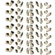 thumbnail image 3 of Juego de 150 diamantes de imitación de cristal para uñas, diamantes de imitación 3D de múltiples formas con fondo plano, para decoración de uñas, manualidades, teléfonos, ropa, joyas, bolsos, 3 of 6