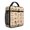 Staffordshire Bull Terrier, variant on French Bulldog Orange Pattern Insulated Lunch Bag Teens,Lunch Box for Men Women for Work,Picnic or Travel,10.2x9.5x4.3 Inches,8 Can Capacity