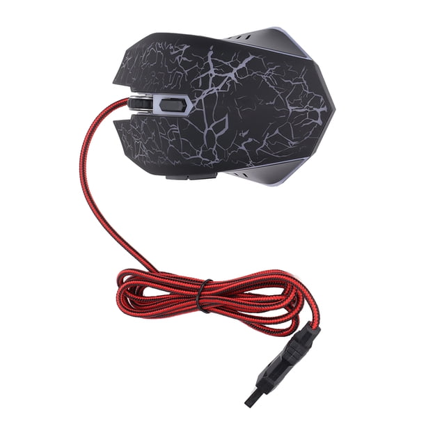 Gamer Mouse, Drive Free Cool Breathing Light Mouse Con Cable Larga Vida útil Para Tableta Para Computadora