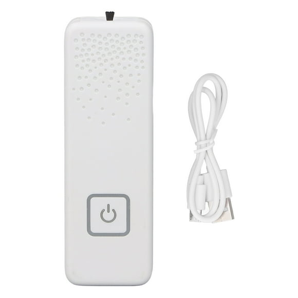 Mini purificador de aire portátil portátil Lavalier Purificador de aire de iones negativos pequeño personal Blanco
