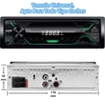 thumbnail image 4 of Autoestéreo MP3 Bluetooth Multicolores con Radio FM y USB para Coche, 4 of 9