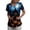 Navy, variant on Mnuaqn Halloween Tops for Women Plus Size V Neck Short Sleeve Nurse Scrubs Pumpkin Bat Print Medical Uniform with Pockets Light Purple,Size S