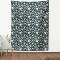 thumbnail image 3 of Ambesonne Spaceship Fabric by the Yard Upholstery, Space Exploration, 1 Yard, Multicolor, 3 of 4