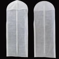 thumbnail image 4 of Washranp Breathable Long Garment Dust Cover,High Capacity Wedding Dresses Storage Bag with Zipped Protector Cover Household Supplies, 4 of 5