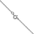 thumbnail image 4 of 14K White Gold .5 mm Carded Cable Rope Chain (24 X 0.5) Made In United States 5rw-24, 4 of 5