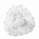 thumbnail image 4 of Caja romántica para anillos de boda con forma de corazón, decoración con diamantes de imitación rosas, cojín para anillos (blanco), 4 of 15