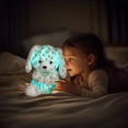thumbnail image 3 of Oioii 25CM Husky puppyStuffed Animal Glowing Colorful Husky Puppy Toy Pillow Sofa Decors Christmas Children's Day Birthday Gifts for Toddlers Kids, 3 of 7
