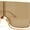 Peach - Brown, variant on Womens XL Oversized Curved Shield Low Temple Huge Rectangle Sunglasses Grey - Smoke