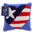 thumbnail image 2 of Seasonal Hooked Pillows - 4th of July, 2 of 2
