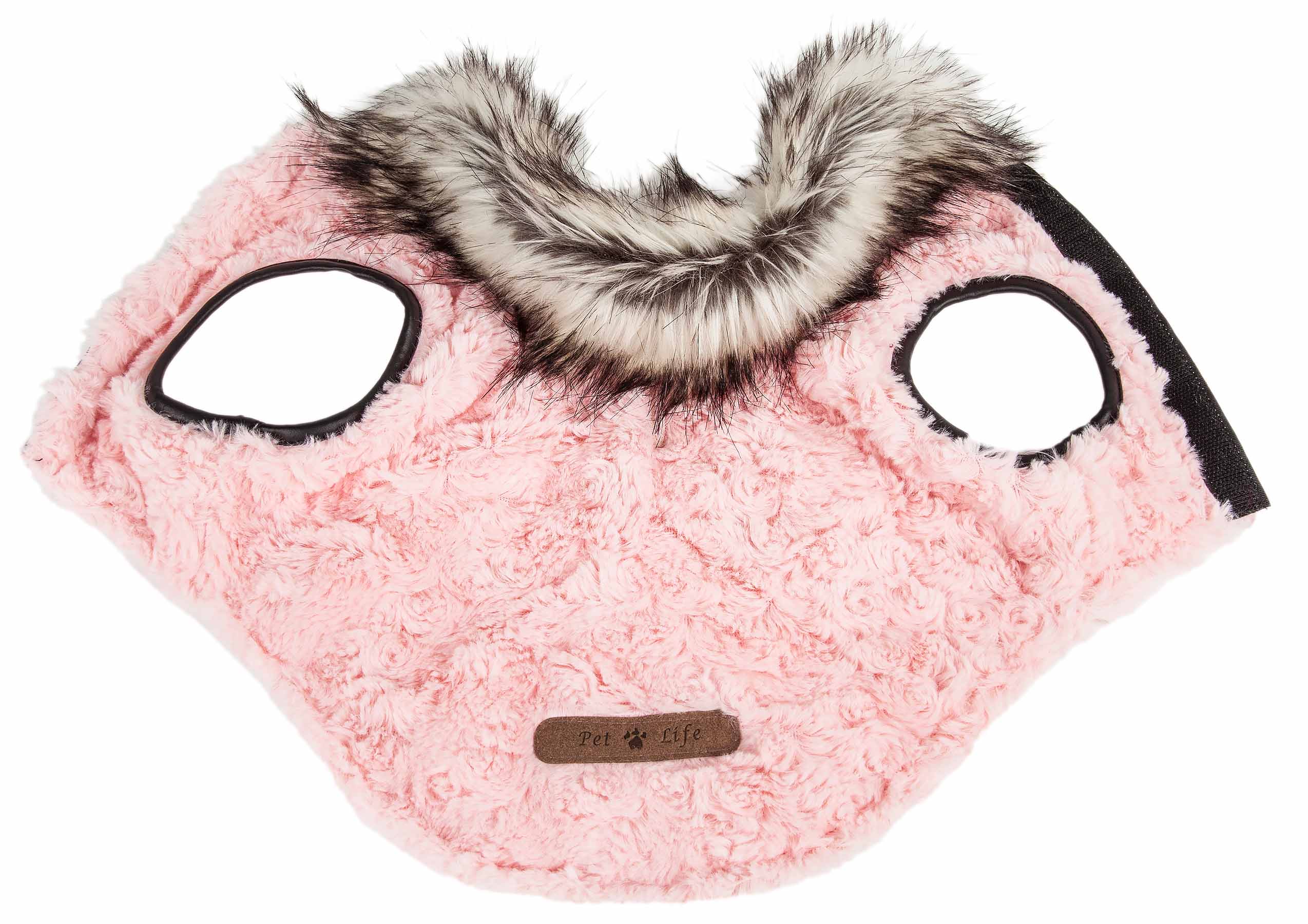 Pet Life ® Luxe 'Pinkachew' Charming Fashion Mink Fur Dog Coat