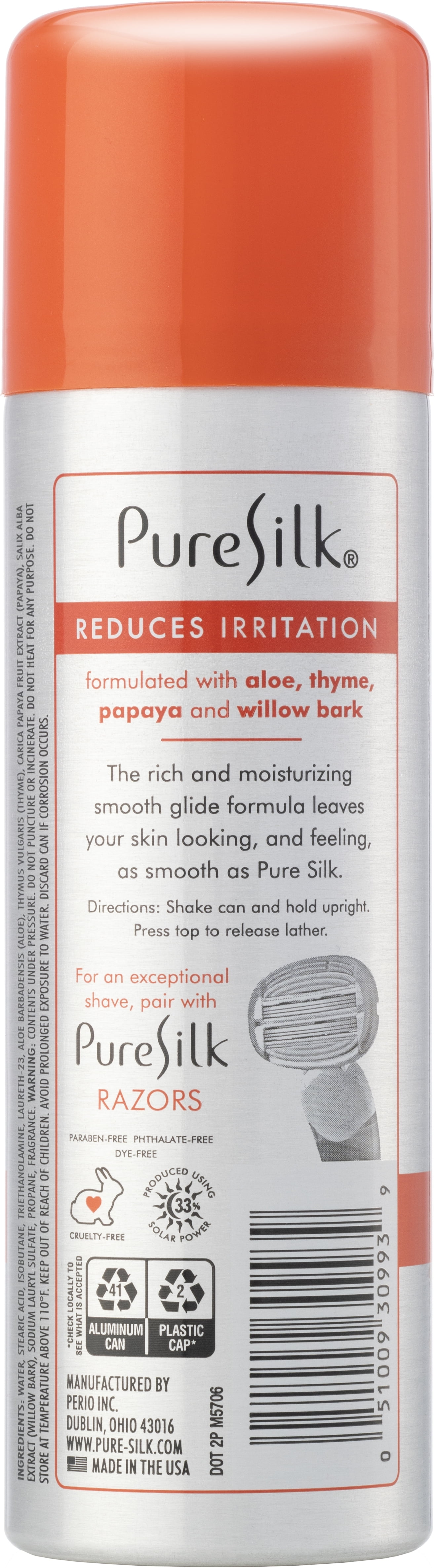 (3 pack) Pure Silk Sensitive Skin Spa Therapy Shave Cream for Women