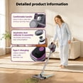 thumbnail image 3 of JOUALY 4-in-1 Cordless Stick Vacuum Cleaner, 25000Pa Suction Power, 310W Motor, 3 Modes with LCD Display, Lightweight Handheld Vacuum for Hardwood Floor, Carpet, Pet Hair, Car, Home Cleaning, 3 of 7