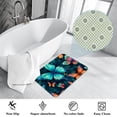 thumbnail image 3 of Butterfly Polyester Non-Slip Machine Washable Chair Mats Floor Mat Area Rug Set, 3 of 6