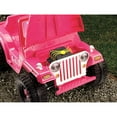 FisherPrice Power Wheels Barbie Jeep 6Volt BatteryPowered RideOn