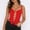 Red, variant on Summer Saving 2024 Women's Overbust Corset Top Body Shaper Steampunk Retro Fit Control Bust Uplift Bustier Shapewear Girls Prom Clothes For Womens Gifts