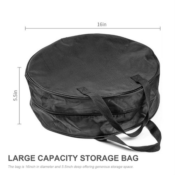 Storage Bag,With Carry Handle Zip Round Water Carry Handle Zip Caravans Equipment 600d Round Water Caravans Cable Carry With Inch Cable Carry 600d Ox Cloth 16 Inch Cable Handle Zip Round