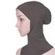 thumbnail image 2 of 4 gorros Hijab de cobertura completa para mujer, pañuelo interior islámico, sombrero para la cabeza y el cuello, color café 4 piezas, 2 of 5