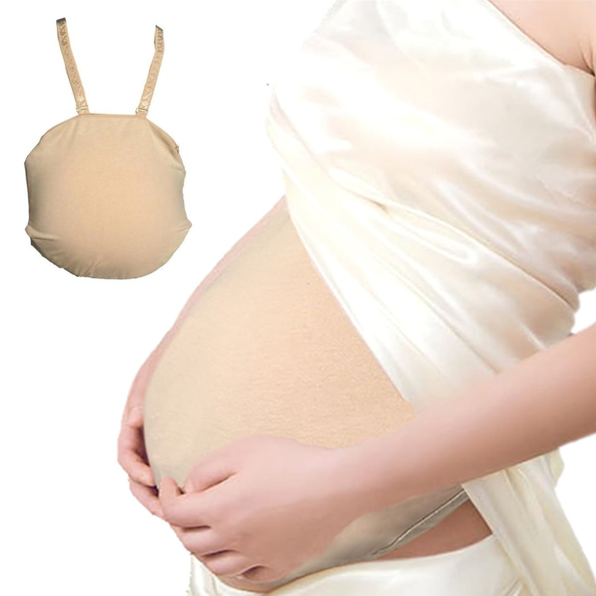 Premium Fake Belly Month Pregnant Pregnancy Baby Bump Silicone Prosthetics Tummy 
