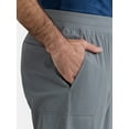 thumbnail image 4 of Athletic Works Men’s and Big Men's Stretch Cargo Joggers, Sizes S-3XL, 4 of 5