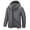 Gray, variant on GEO-THERM Mens Lightweight Puffer Jacket with Hood Warm Quilted Winter Jacket Casual Thermal Insulated Coat for Ski Travel