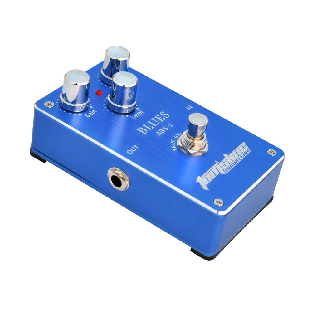Aroma ABS1 Blues Distortion Electric Guitar Effect Pedal Aluminum