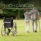 thumbnail image 3 of Mochila para silla de ruedas multifunción universal para silla de ruedas, silla de ruedas, bolsa de mano para silla de ruedas, impermeable para la mayoría de sillas de ruedas, scooters y andadores., 3 of 5